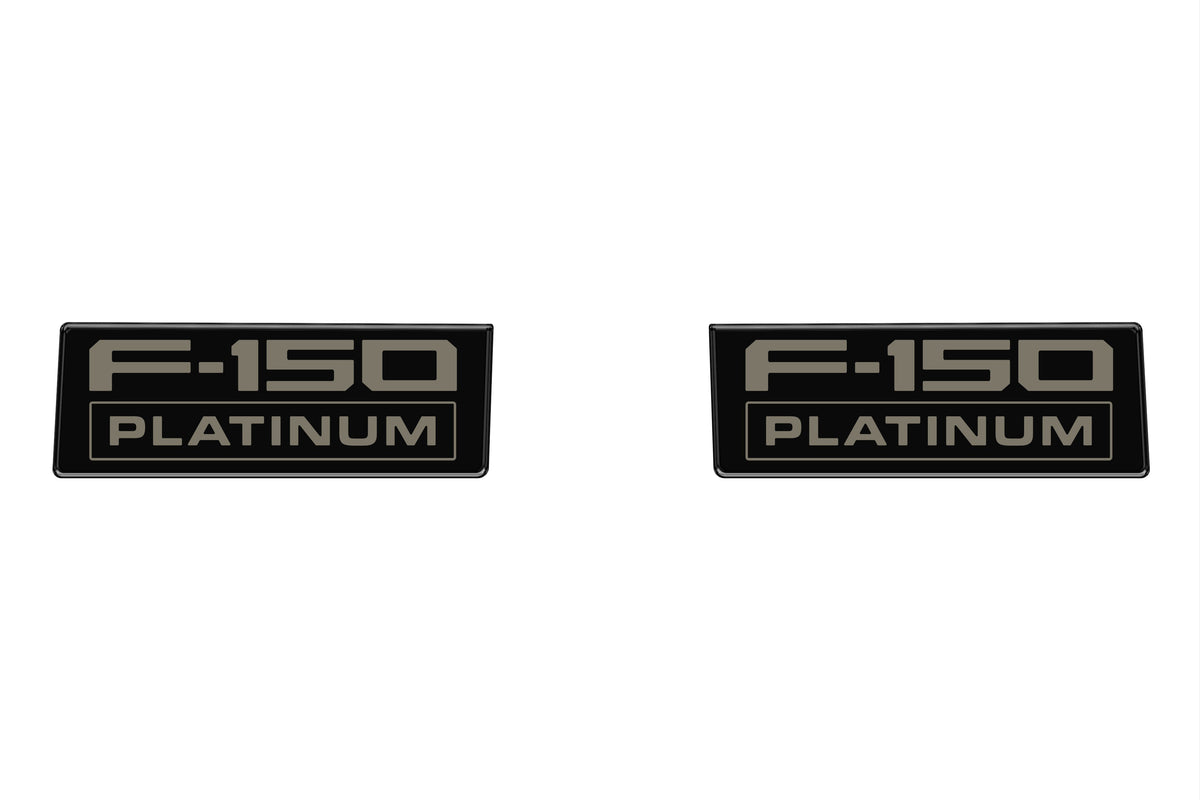 Fender Vent Badge Replacement Inserts Fits 2021-2027 Ford F150