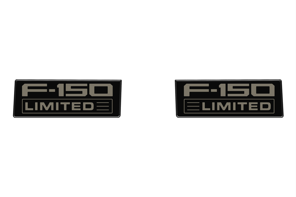 Fender Vent Badge Replacement Inserts Fits 2021-2027 Ford F150