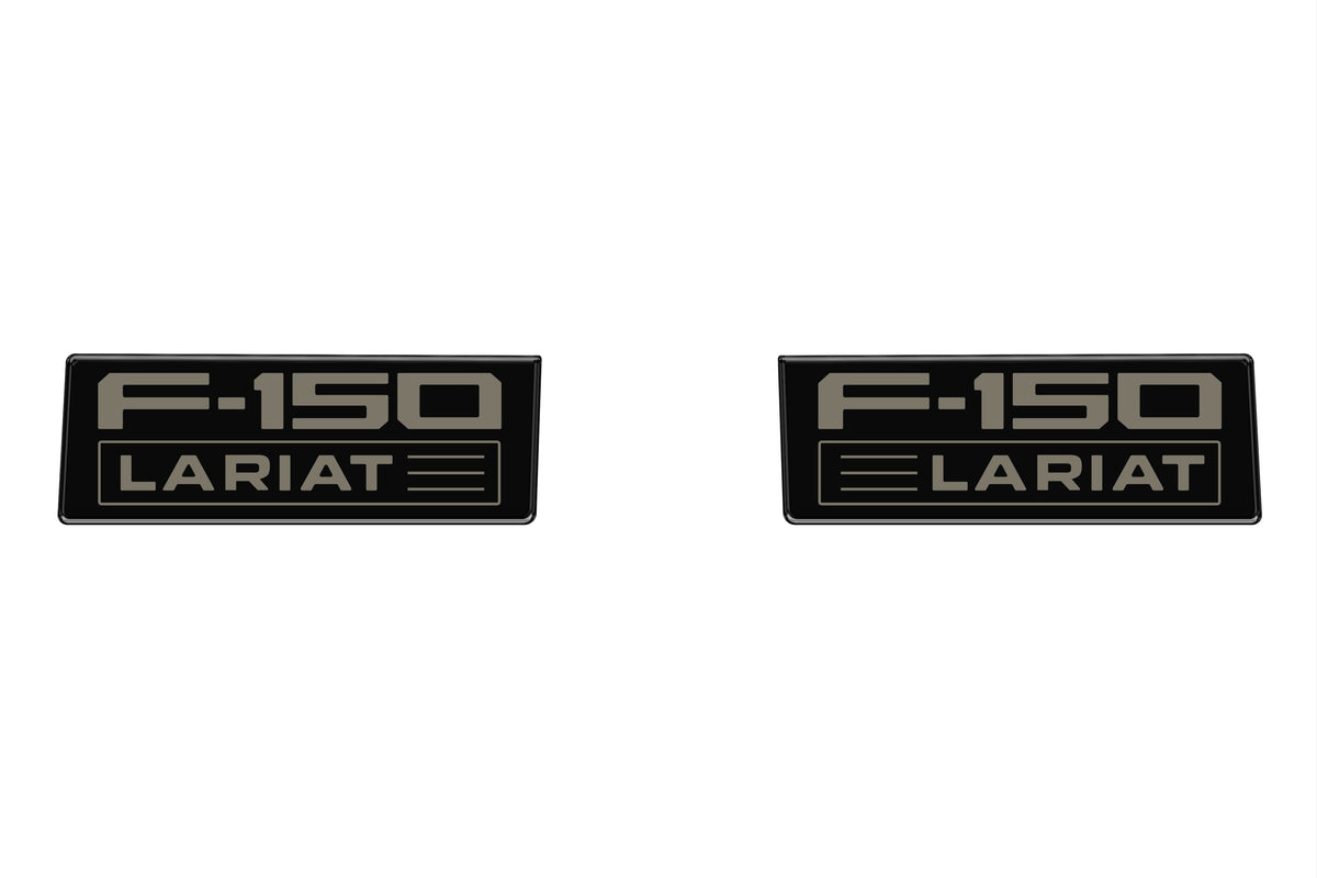 Fender Vent Badge Replacement Inserts Fits 2021-2027 Ford F150