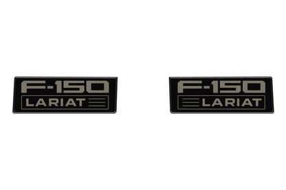 Fender Vent Badge Replacement Inserts Fits 2021-2027 Ford F150