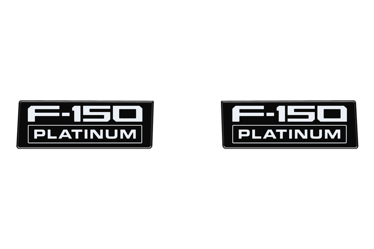Fender Vent Badge Replacement Inserts Fits 2021-2027 Ford F150