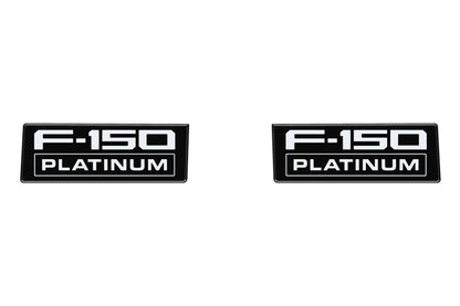 Fender Vent Badge Replacement Inserts Fits 2021-2027 Ford F150
