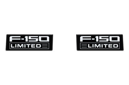 Fender Vent Badge Replacement Inserts Fits 2021-2027 Ford F150