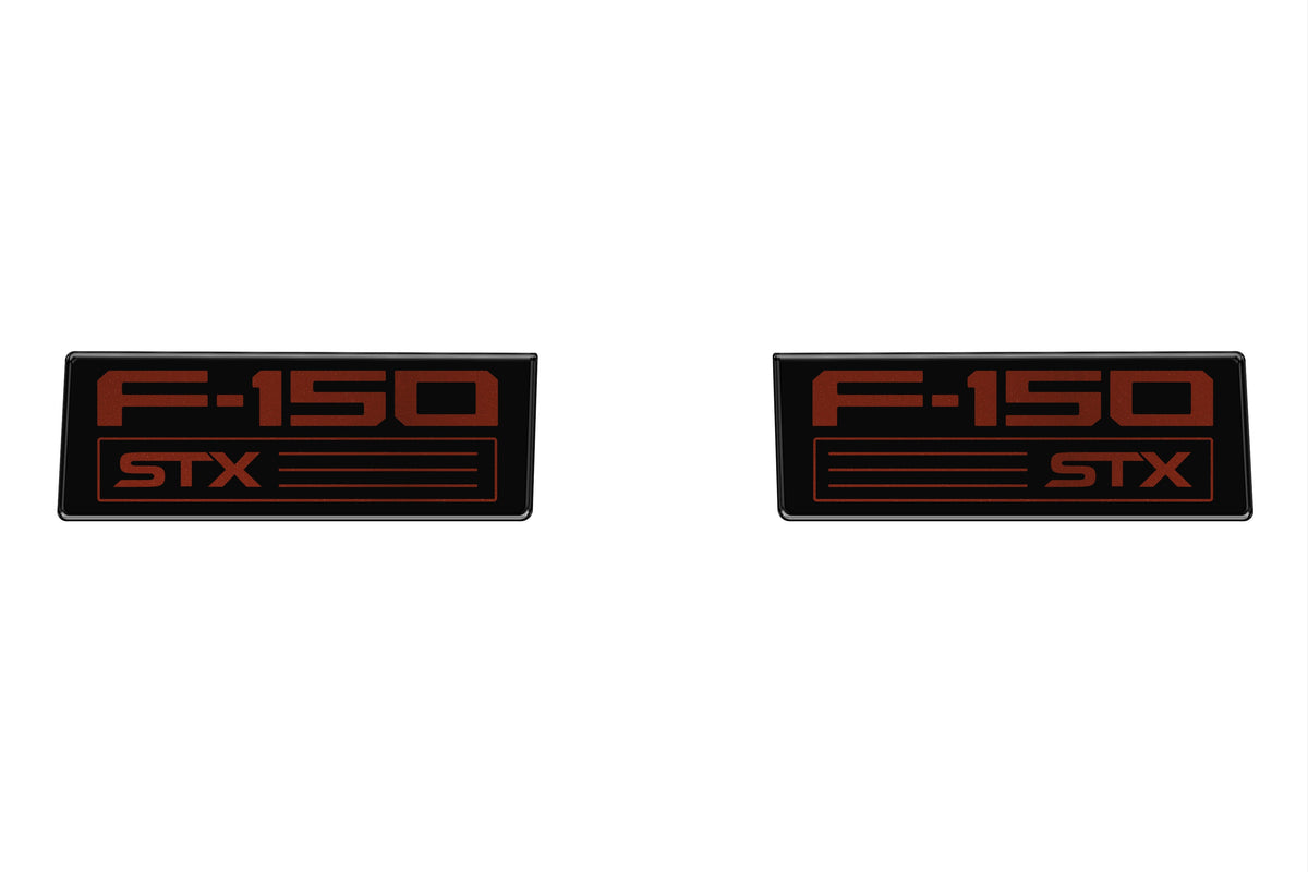 Fender Vent Badge Replacement Inserts Fits 2021-2027 Ford F150