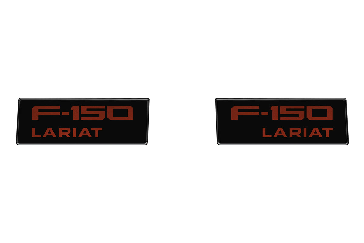 Fender Vent Badge Replacement Inserts Fits 2021-2027 Ford F150
