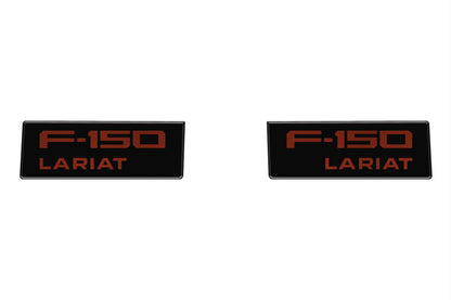 Fender Vent Badge Replacement Inserts Fits 2021-2027 Ford F150