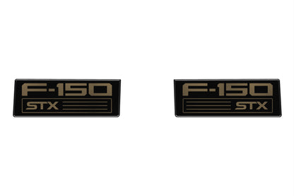 Fender Vent Badge Replacement Inserts Fits 2021-2027 Ford F150