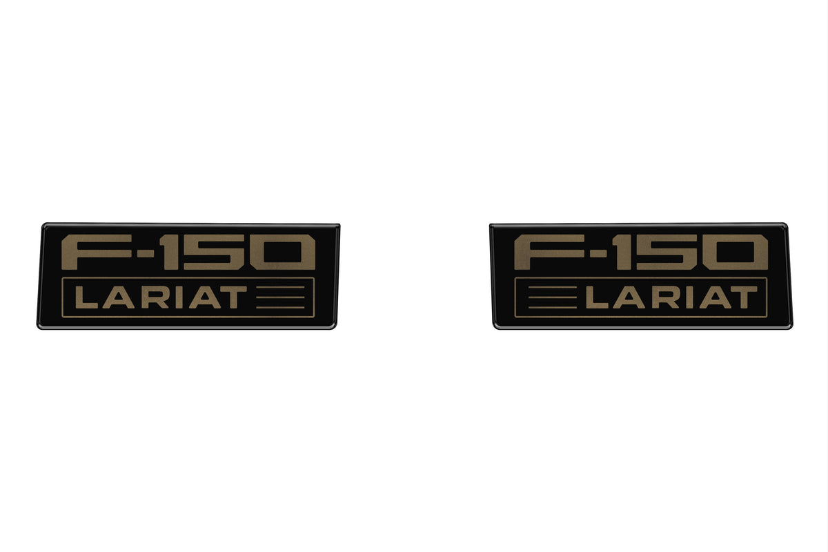 Fender Vent Badge Replacement Inserts Fits 2021-2027 Ford F150
