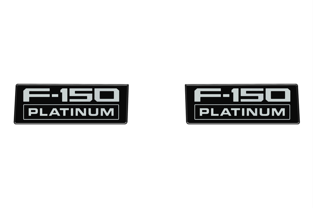 Fender Vent Badge Replacement Inserts Fits 2021-2027 Ford F150