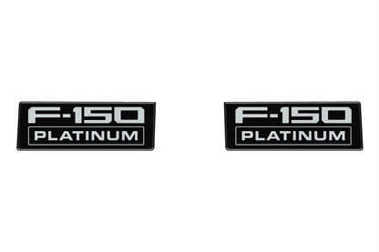 Fender Vent Badge Replacement Inserts Fits 2021-2027 Ford F150
