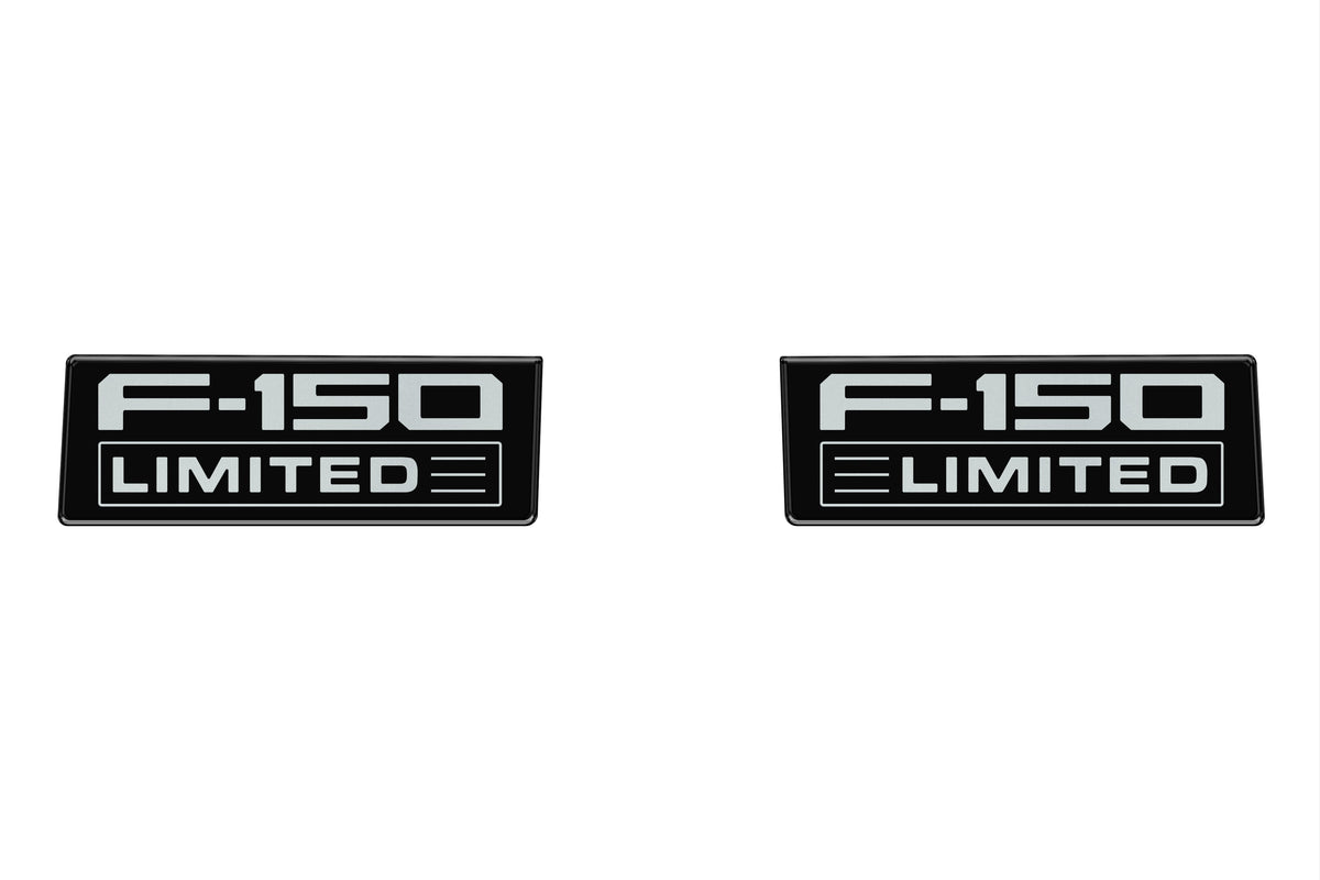 Fender Vent Badge Replacement Inserts Fits 2021-2027 Ford F150