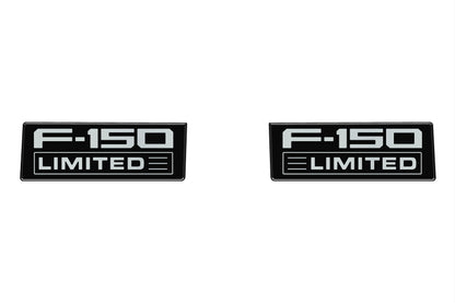 Fender Vent Badge Replacement Inserts Fits 2021-2027 Ford F150