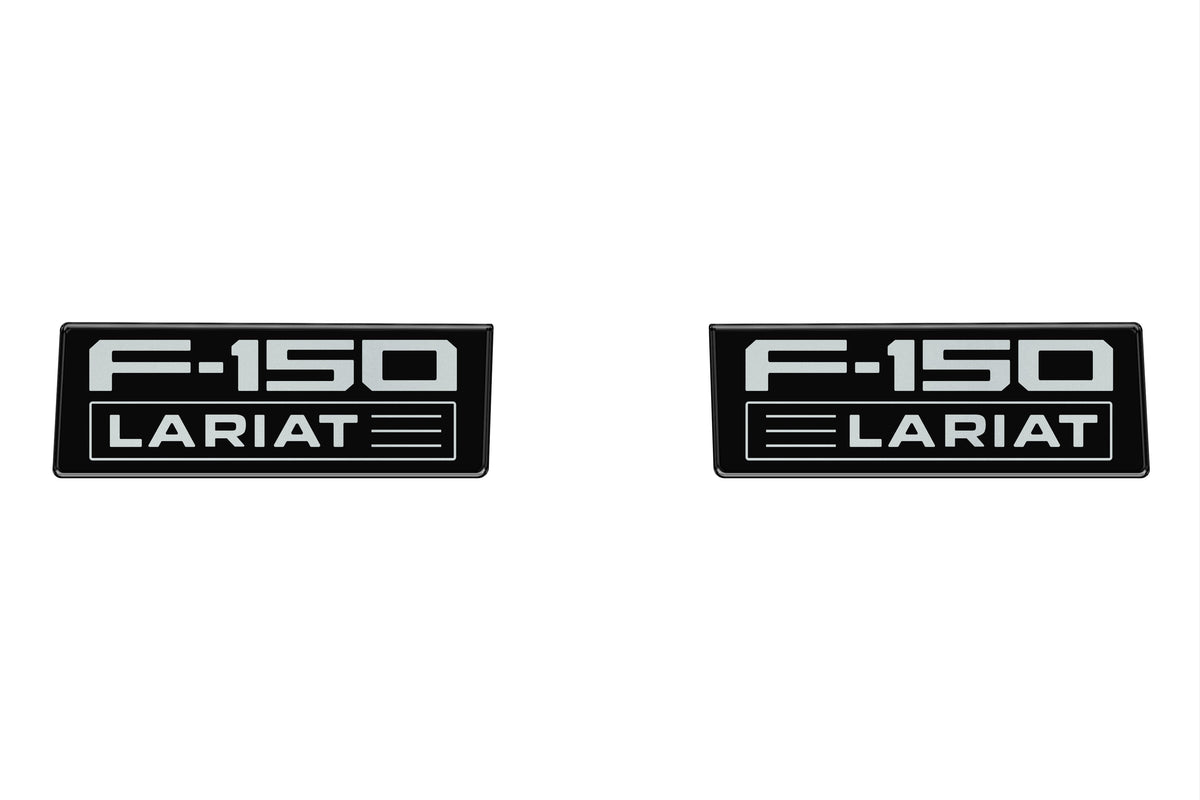 Fender Vent Badge Replacement Inserts Fits 2021-2027 Ford F150