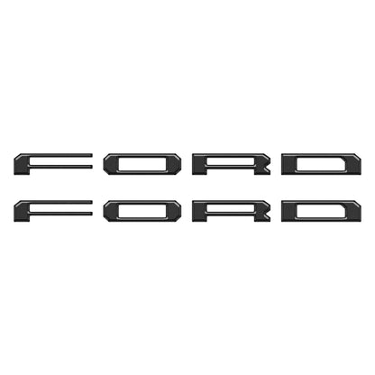 Lightning Running Board Overlays Fits 2022-2027 Ford F150 Lightning