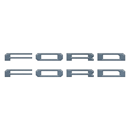 Lightning Running Board Overlays Fits 2022-2027 Ford F150 Lightning