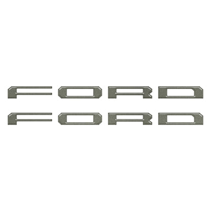 Lightning Running Board Overlays Fits 2022-2027 Ford F150 Lightning