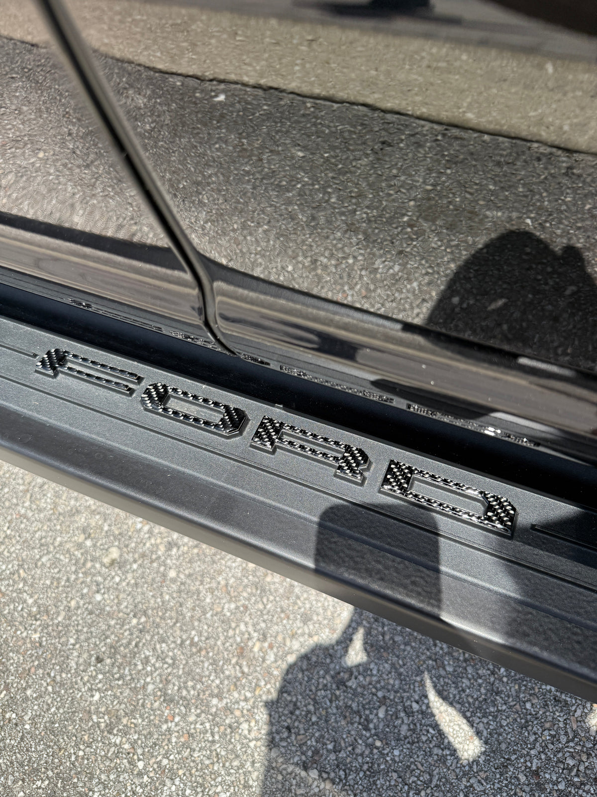 Lightning Running Board Overlays Fits 2022-2027 Ford F150 Lightning