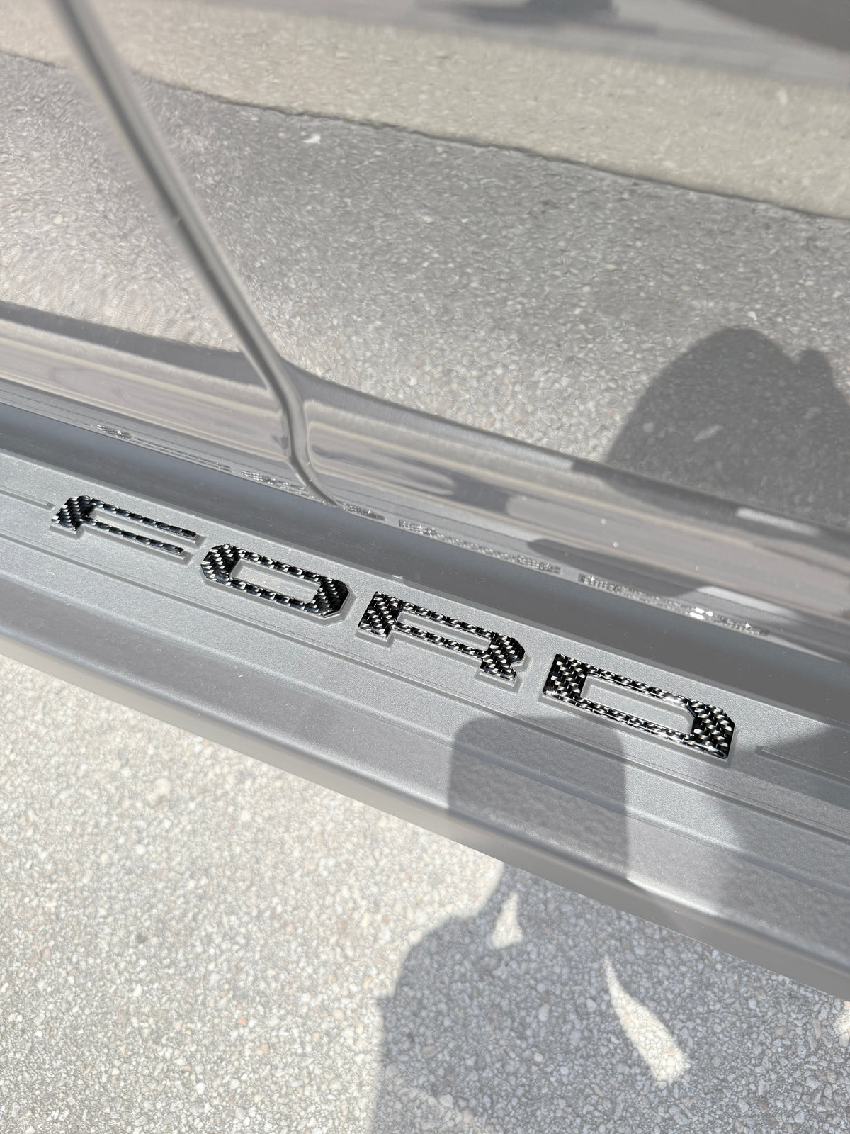 Lightning Running Board Overlays Fits 2022-2027 Ford F150 Lightning