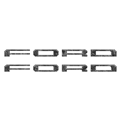 Lightning Running Board Overlays Fits 2022-2027 Ford F150 Lightning