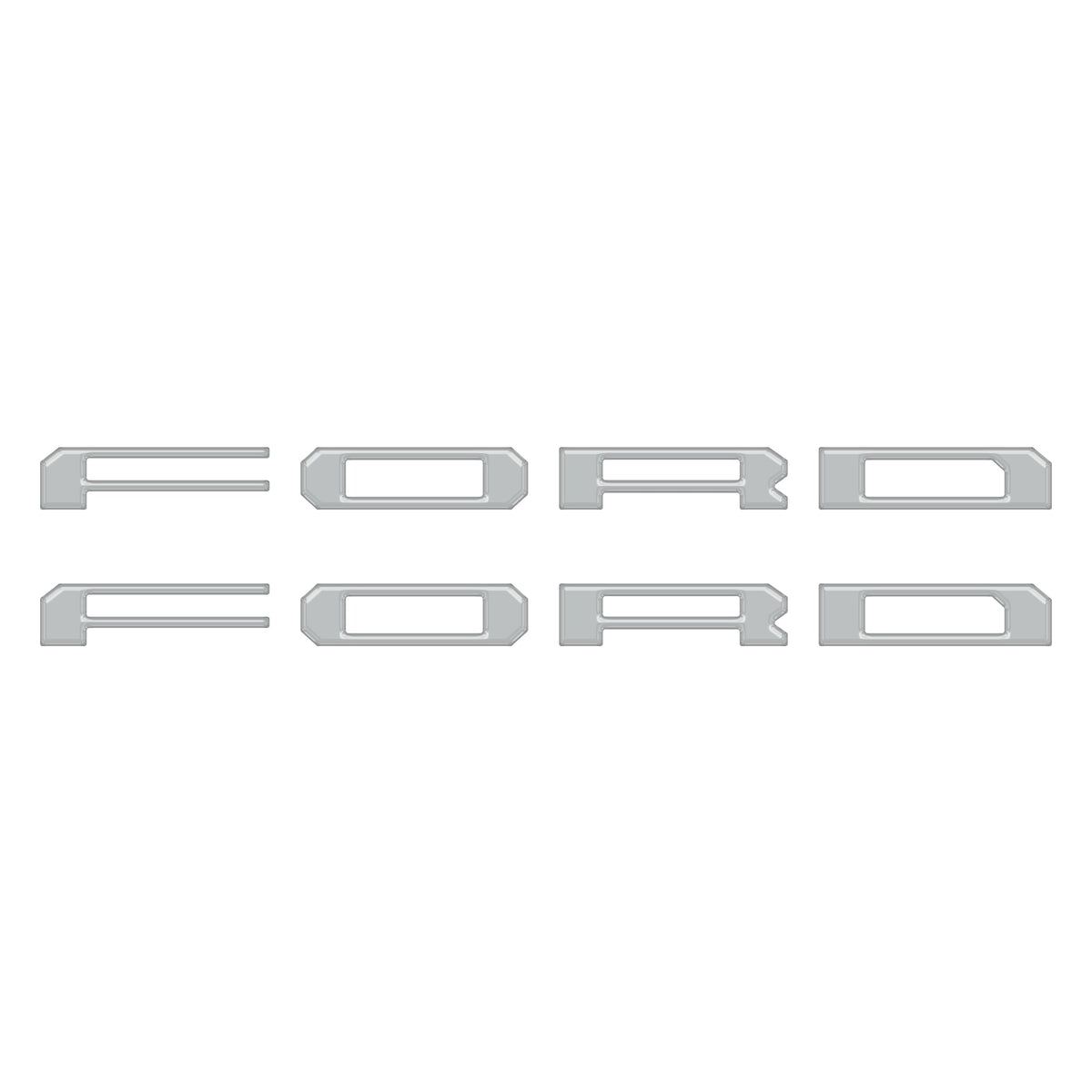 Lightning Running Board Overlays Fits 2022-2027 Ford F150 Lightning