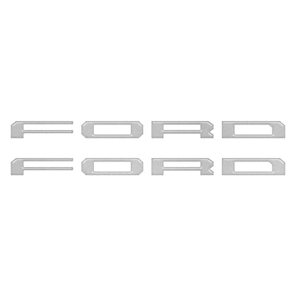 Lightning Running Board Overlays Fits 2022-2027 Ford F150 Lightning