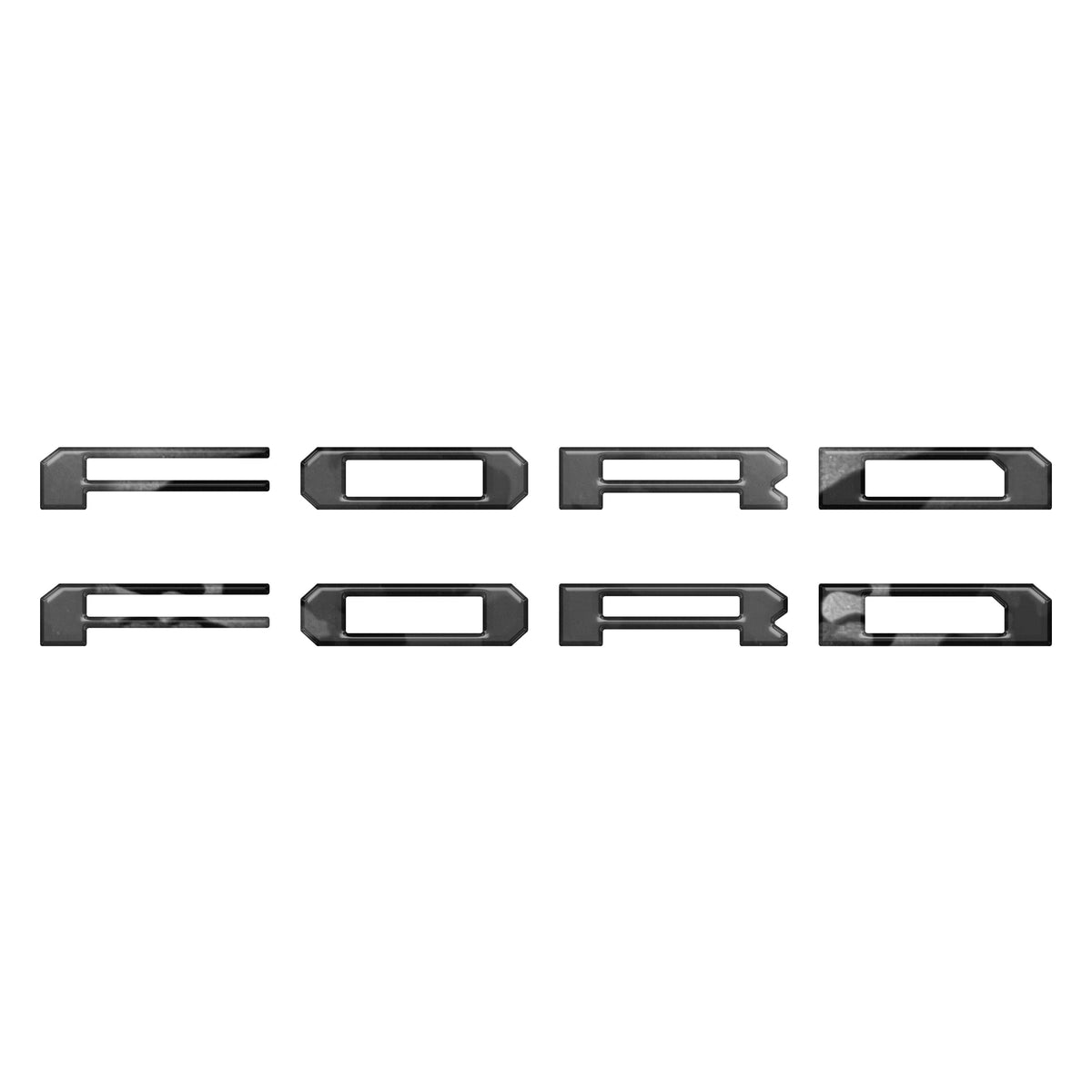 Lightning Running Board Overlays Fits 2022-2027 Ford F150 Lightning