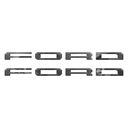 Lightning Running Board Overlays Fits 2022-2027 Ford F150 Lightning