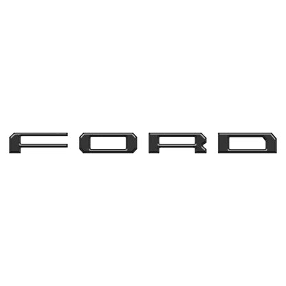 Lightning Rear Bumper Overlays Fits 2022-2027 Ford F-150 Lightning