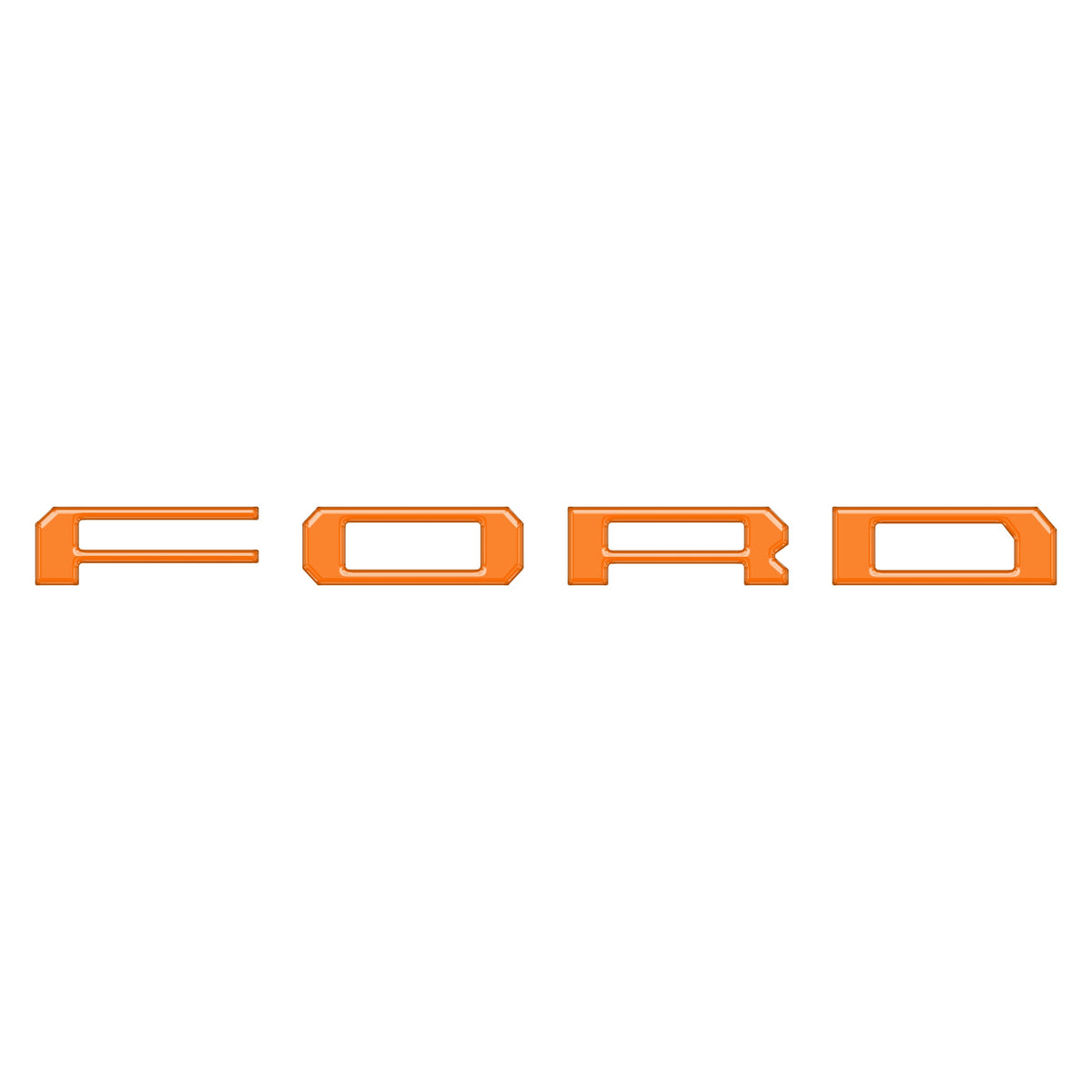 Lightning Rear Bumper Overlays Fits 2022-2027 Ford F-150 Lightning