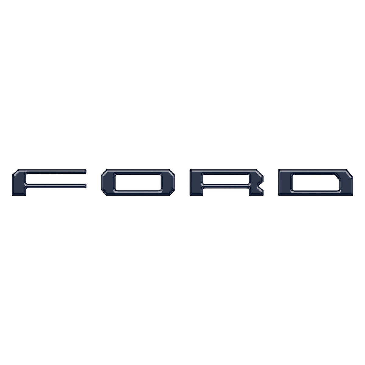 Inner Tailgate Letter Inserts Fits 2022-2027 Ford F-150 Lightning