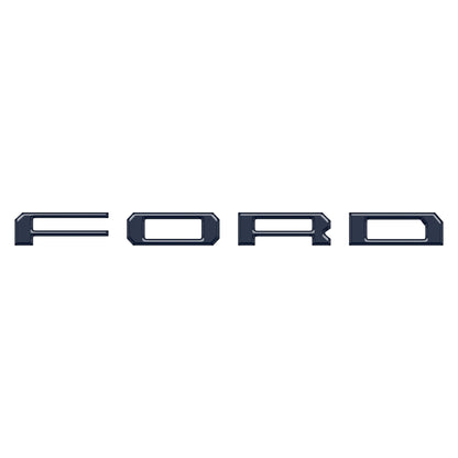 Inner Tailgate Letter Inserts Fits 2022-2027 Ford F-150 Lightning