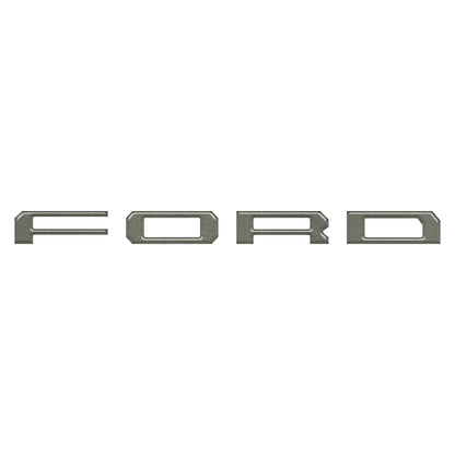 Inner Tailgate Letter Inserts Fits 2022-2027 Ford F-150 Lightning