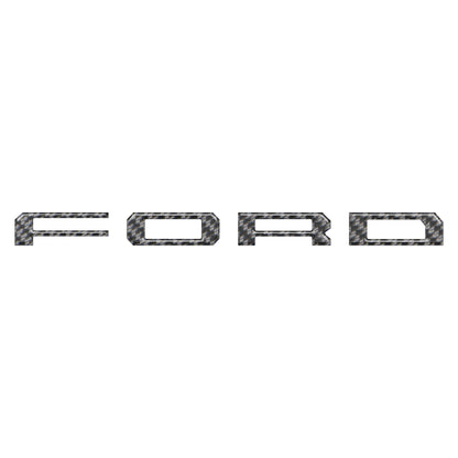 Inner Tailgate Letter Inserts Fits 2022-2027 Ford F-150 Lightning