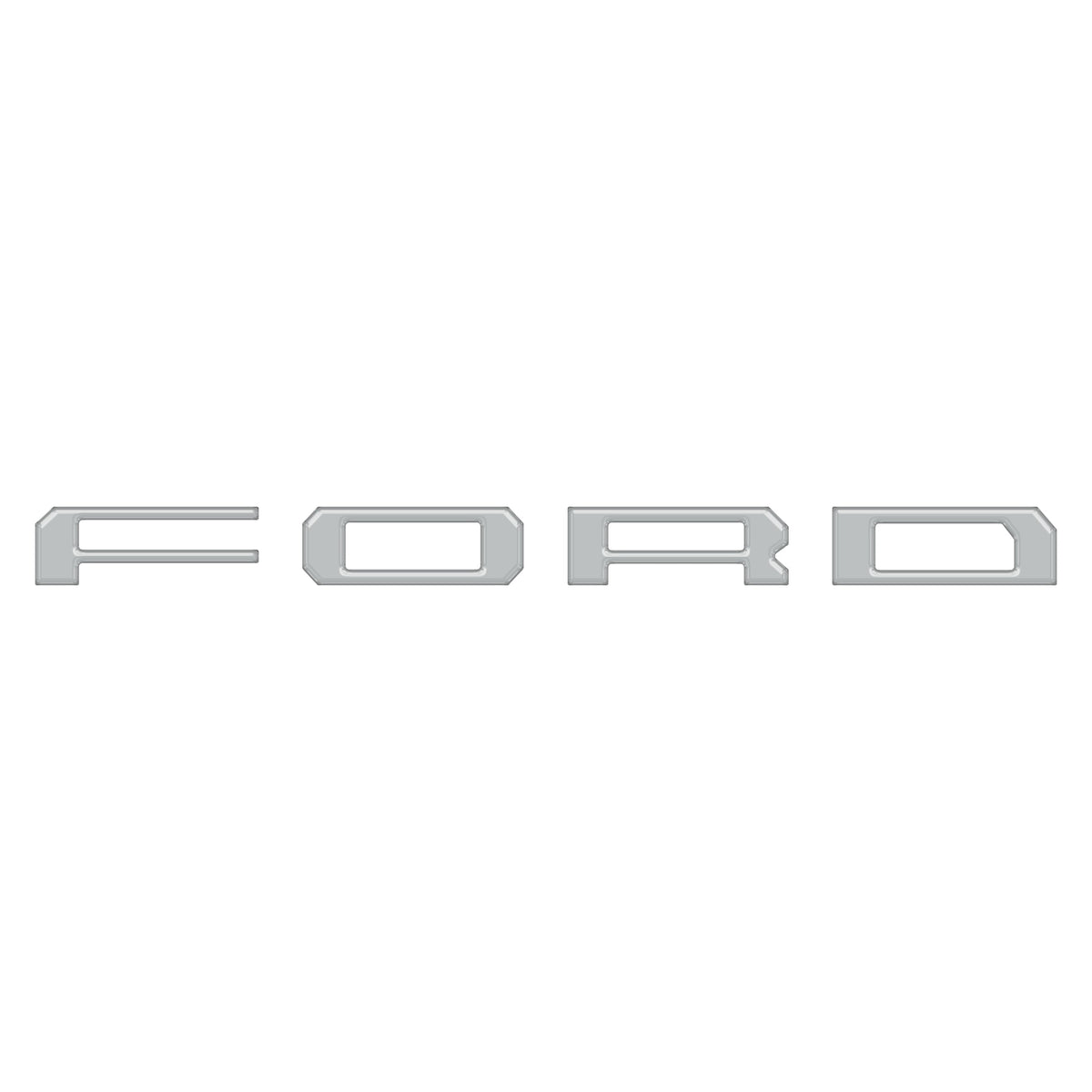 Inner Tailgate Letter Inserts Fits 2022-2027 Ford F-150 Lightning