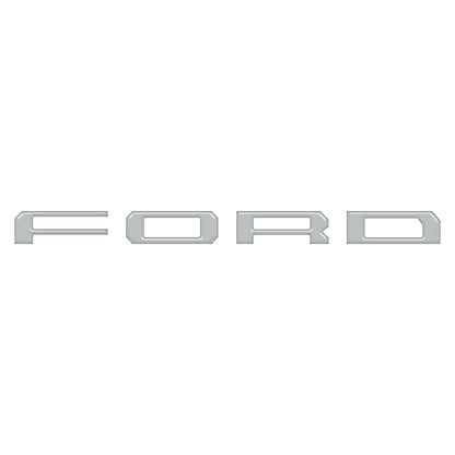 Inner Tailgate Letter Inserts Fits 2022-2027 Ford F-150 Lightning