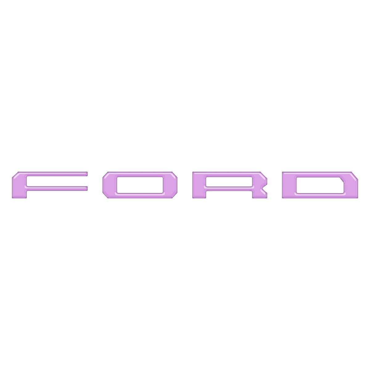 Inner Tailgate Letter Inserts Fits 2022-2027 Ford F-150 Lightning