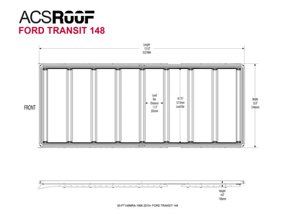 ACS ROOF for FORD TRANSIT 148 | 2015+
