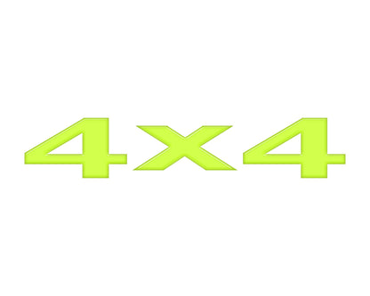 4X4 Emblem