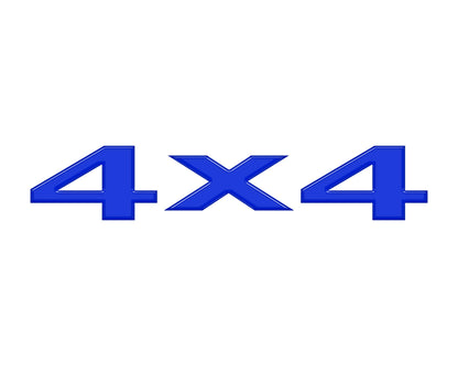 4X4 Emblem