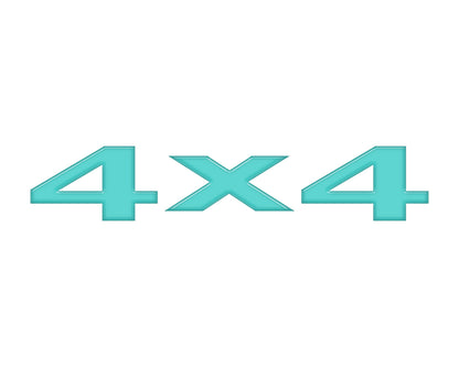 4X4 Emblem