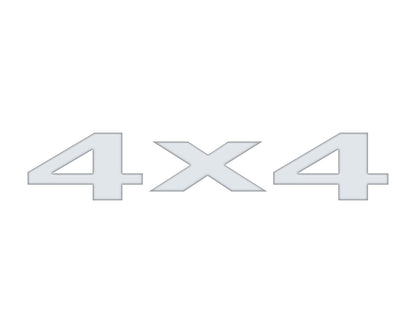 4X4 Emblem