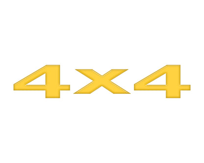 4X4 Emblem