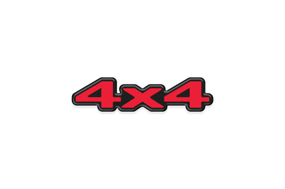 Universal 4x4 Badge Overlays Fits Any Vehicle
