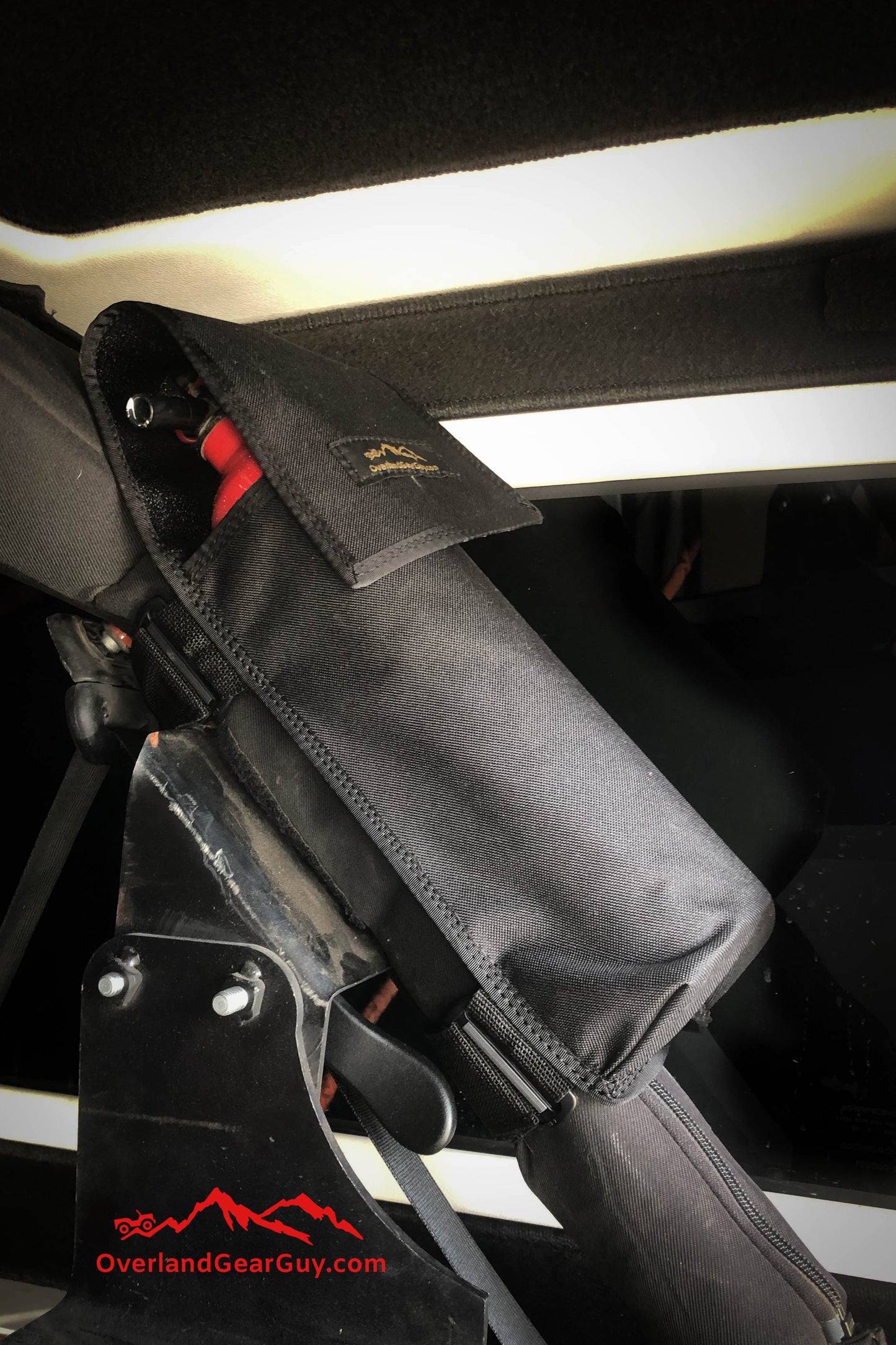 Jeep Fire Extinguisher Pouch Roll Bar