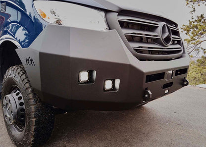 Mercedes Sprinter (2019+) Front Bumper [No Bull Bar] - Backwoods Adventure Mods