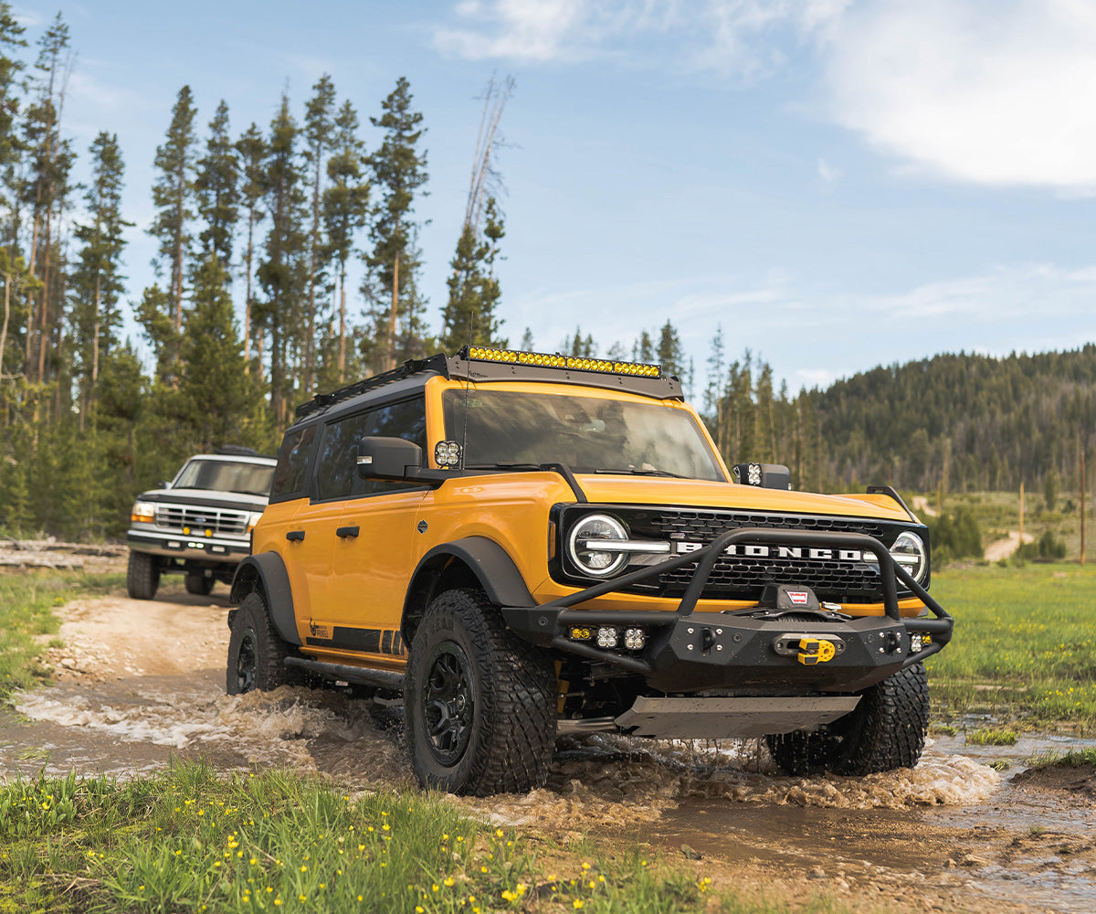Ford Bronco Bolt on Rock Sliders | 2022