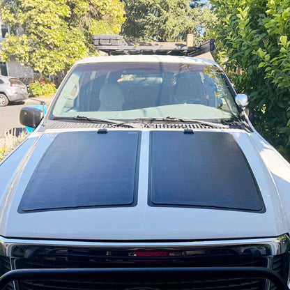 Ford Excursion Lensun 140W 12V Hood/Bonnet Flexible Solar Panel