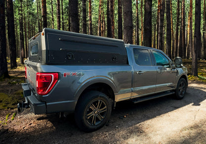 Gull Wing Truck Cap Topper & Overland Camper Shell for Work, Camping & Off-Road | Dirtbox Overland