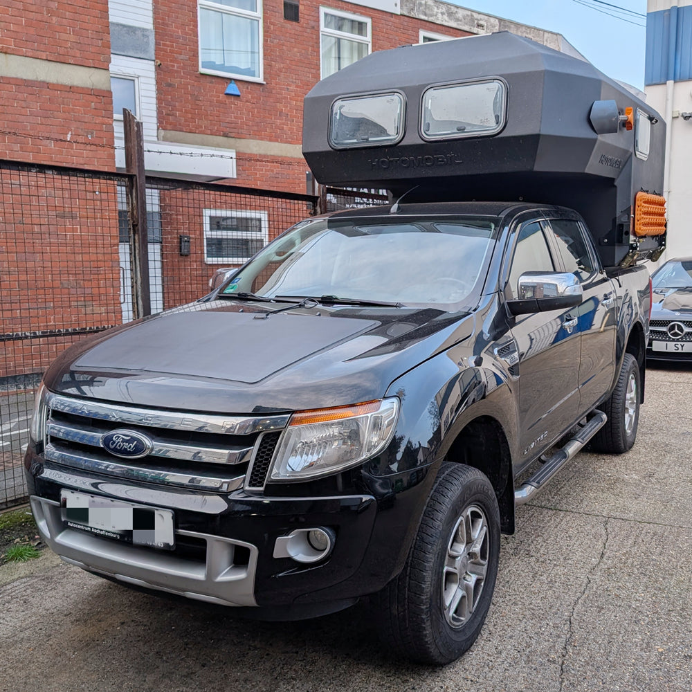 Ford Ranger PX1 (2011-2015) Lensun 100W Hood/Bonnet Flexible Solar Panel