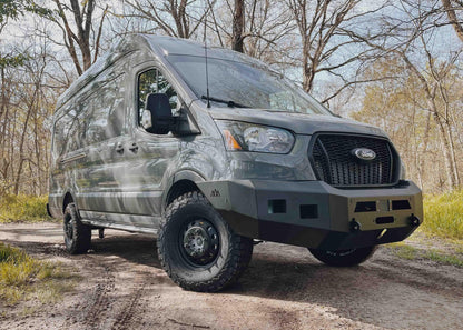 Ford Transit (2020+) Front Bumper [No Bull Bar] - Backwoods Adventure Mods